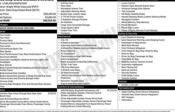JEEP GRAND CHEROKEE 2022 1C4RJKDG5N8507802 image